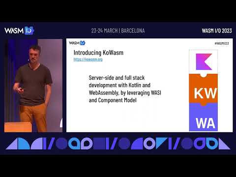 Introducing Kotlin/Wasm by Zalim Bashorov & Sébastien Deleuze @ Wasm I/O 2023