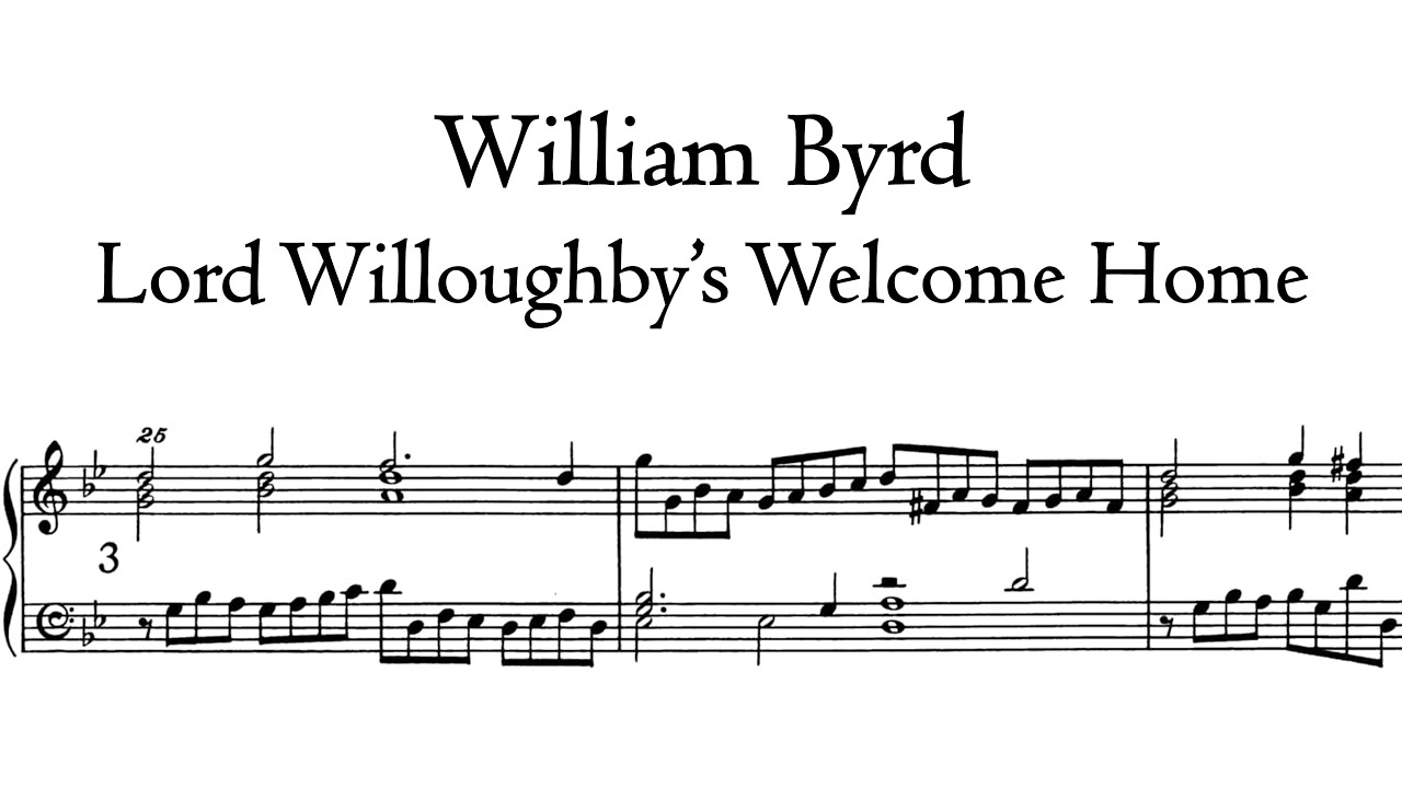 Byrd - Lord Willoughby's Welcome Home - Walcker organ, Schorndorf, Hauptwerk