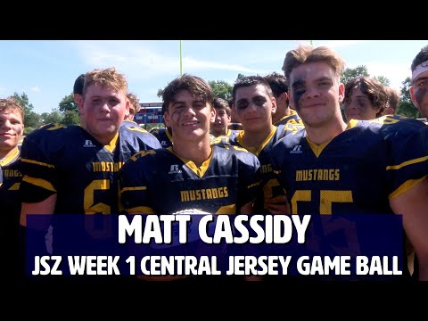 Matt Cassidy | Marlboro RB/LB | JSZ Central Jersey Week 1 Game Ball Winner