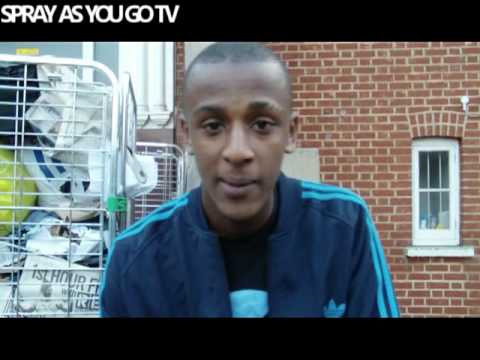 Spray As You Go TV - Cr4zy Freestyle