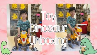 Zedrick's Toy Dinosaur Unboxing II Wonderful Gift From Dadudz
