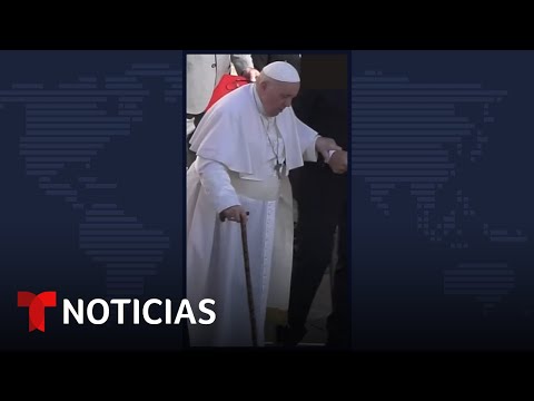 El video del papa Francisco con bastón y problemas para caminar que preocupan de nuevo a sus fieles