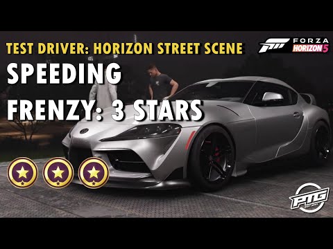 FH5 Test Driver: Street Scene - Speeding Frenzy, 3 stars