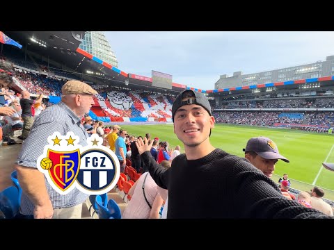 SWISS CLASSIC NEVER disappoints🇨🇭🔥 +Choreography | FC BASEL vs FC ZURICH | Stadium vlog