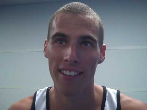 Kevin Borlee After Going Out in the 400m Semis