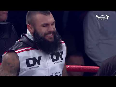 Ce meci! Gladiatorul Glory Cristian Ristea cu Tanculetul Ionut Iancu pentru titlu interncontinental