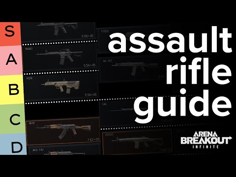 Assault Rifle Guide + Tier List | Arena Breakout Infinite