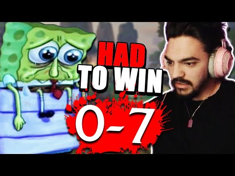 I HAD to Win This Tryhard Soloqueue Game - Grandmasters Ranked Joust - Smite