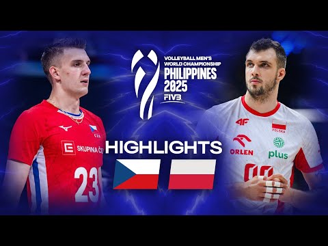 Czechia 🇨🇿 vs. Poland 🇵🇱 | Bronze Match - Highlights | Men's World Championships 2025