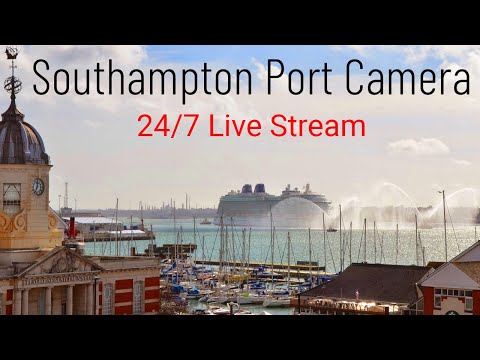 Cruise Cam Southampton, UK live webcam