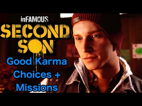 inFAMOUS Second Son: All Good Karma choices and missions + Good Ending