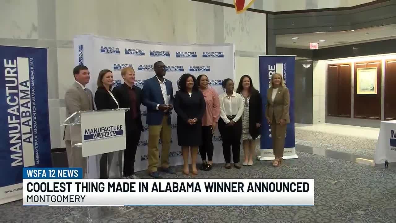 'Coolest Thing Made in Alabama' winner announced