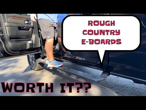 ⚡ Rough Country E-Boards – Electric Side Steps That Mean Business