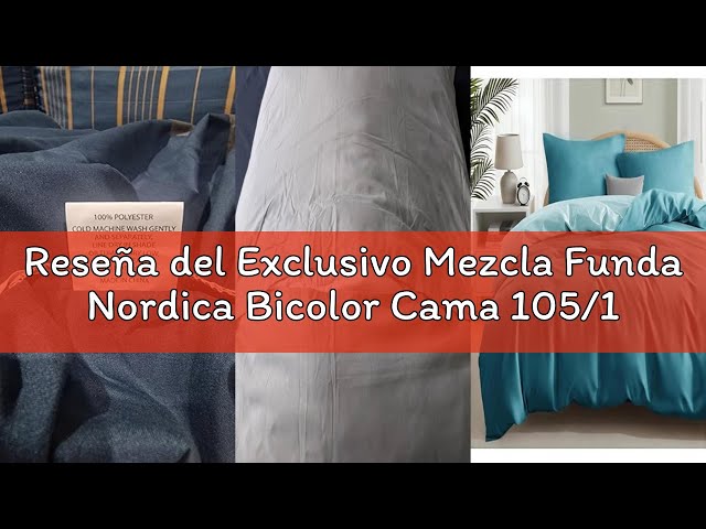 Vídeo relacionado con Fusion - Funda nórdica navideña reversible con muñeco de Nieve - 200 x 200 cm - 2 Fundas de Almohada - Ropa de Cama navideña con Copo de Nieve