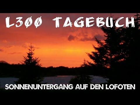 MR L300 Tagebuch: Sonnenuntergang auf den Lofoten - Norwegen 2016