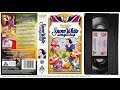 Snow White And The Seven Dwarfs 19th October 1994 UK VHS