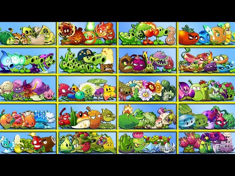 20 Team Plants Battlez - Who Will Win? - PvZ 2 Teams Plant Tournament