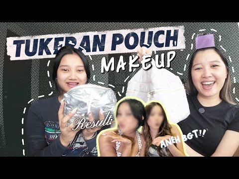 Makeup Pouch Exchange with @xxevesdaily 🖹�.ᐟ || WE ARE SO DIFFERENT!!