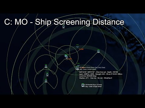 C: MO - Ship Screening Distance
