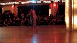 Argentine Tango performance by Carlos Paredes and Diana Giraldo at All Night Milonga