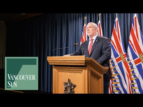 COVID 19 Premier John Horgan’s first address for the new year Vancouver Sun