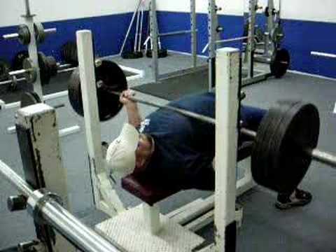 Reverse Grip Bench Press 315lbsx21reps