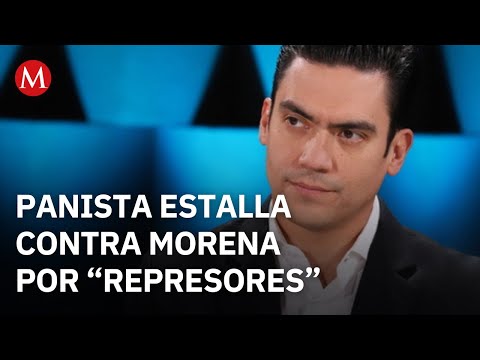 Jorge Romero denounces repression at the march and demands a law to protect protesters