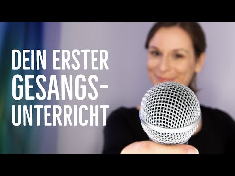 Sing along! Your first hands-on singing lesson – learn to sing for beginners | singdu.de