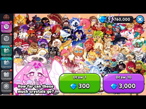 How far can 760K worth of CRYSTALS go?✨