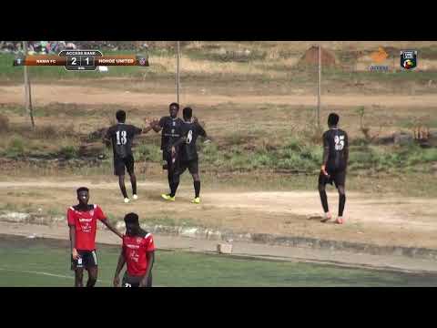 NANIA FC 2 - 1 HOHOE UNITED  -  2023/24 ACCESS BANK DIVISION ONE LEAGUE HIGHLIGHT