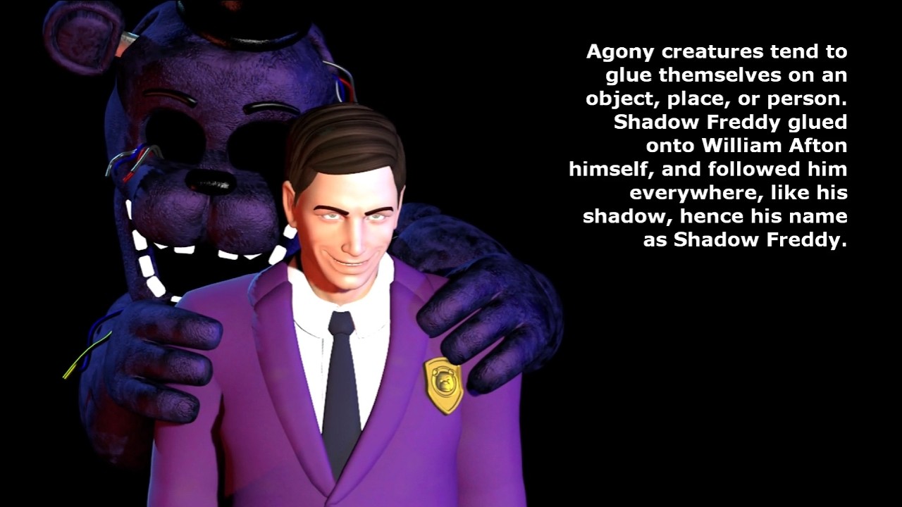 Shadow Freddy agony creature theory explained