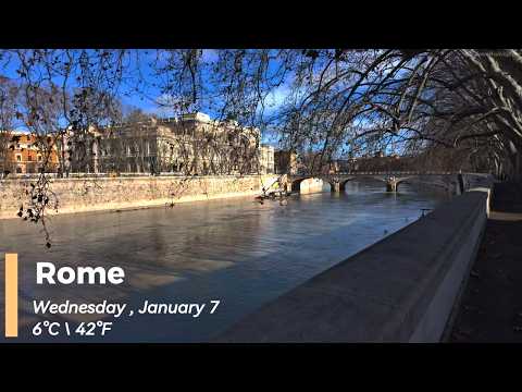Rome, Italy 🇮🇹 | Real-Time Walking Tour in January 2026 - 4K HDR (No Cuts)