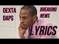 Dexta Daps - Breaking News (Lyric video)
