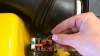 How to test/jump your intercooler pump: 2003-2004 SVT Cobra