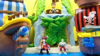 Fisher-Price Disney's Jake and The Never Land Pirates Jake's Magical Tiki Hideout Playset