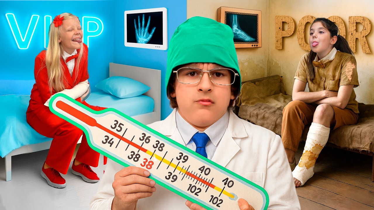 Rich vs Poor Hospital Adventures and other stories about diversity