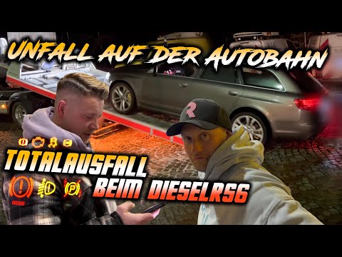 Accident on the motorway - total failure of the diesel RS6 I RD48