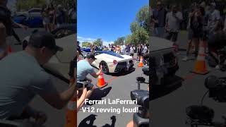 You ever heard a Ferrari LaFerrari rev? V12 hybrid revving. #hypercar #LaFerrari #Ferrari #revving