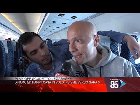 21 Maggio 2019   Sassari e Brindisi in aereo insieme verso gara 3 Play Off Scudetto