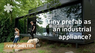Vipp Shelter tiny prefab as precise industrial-era appliance