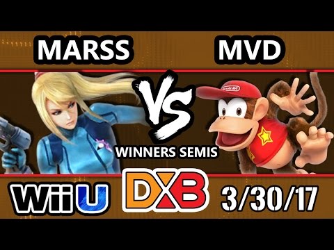 DXB 2017 SSB4 - DNL | Marss (ZSS) Vs. PG | MVD (Diddy Kong) Smash 4 WS - Smash Wii U