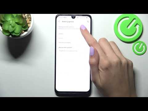 How to configure the navigation bar / activate gestures on the TCL 30 - system navigation