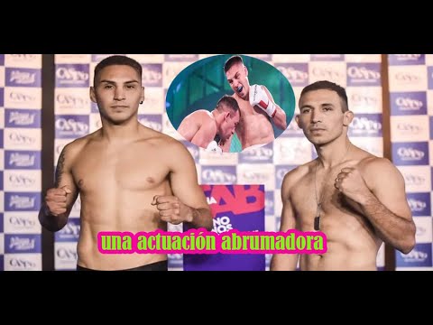 ¡FINAL! Leandro Fonseca derrotó a Mariano Maidana por nocaut.