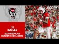 CJ Bailey 2025 Regular Season Highlights NC State Quarterback