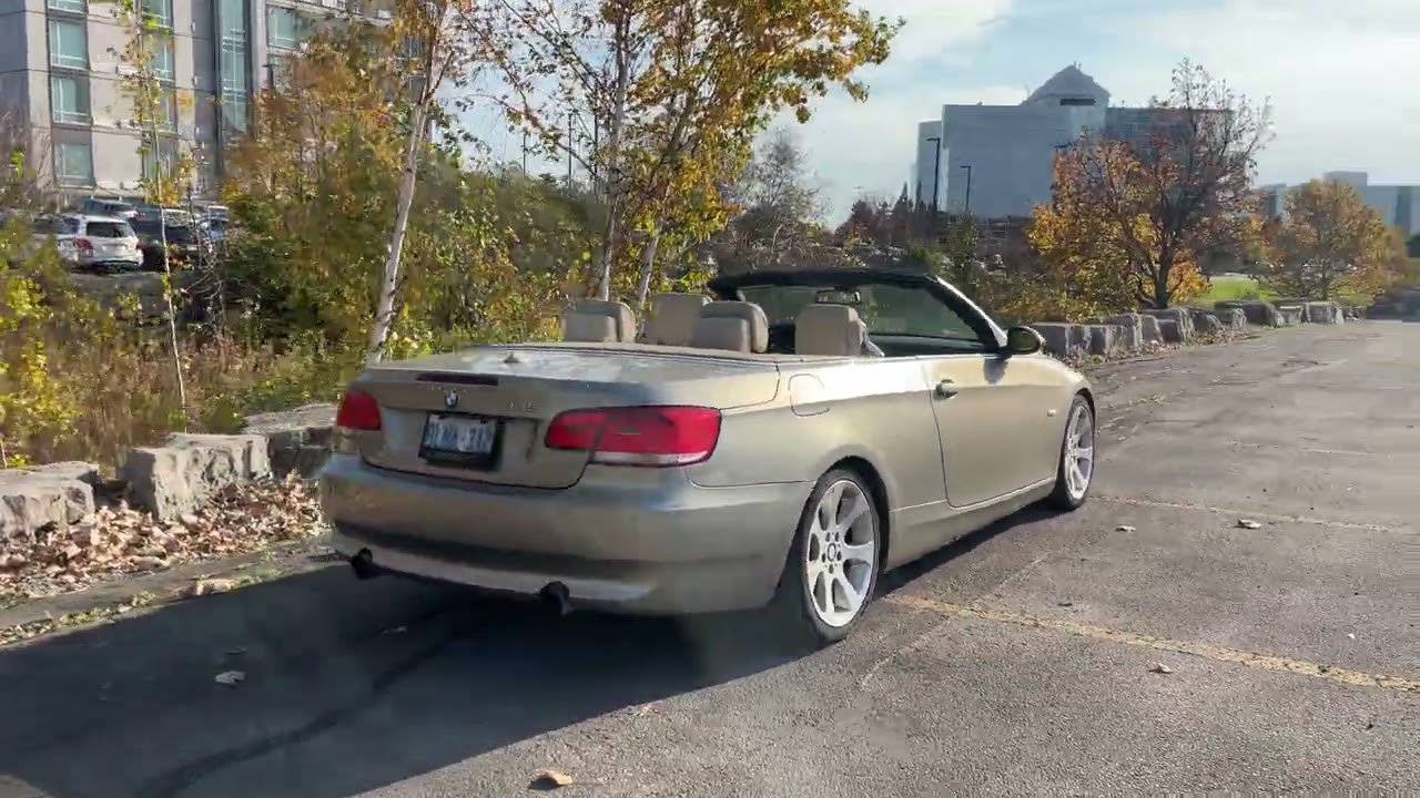 **SOLD by Auction** No Reserve 2007 BMW 335i Hardtop Cabriolet