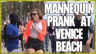 Mannequin Prank At Venice Beach!