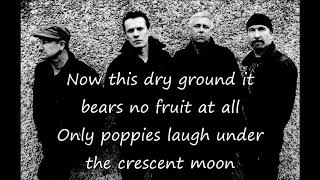 U2 - White As Snow (lyrics)