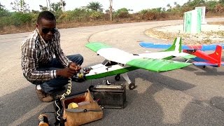 Download the video "Eye Witness Report: Gifted Nigerian Invents Flying Mini-Aircrafts"