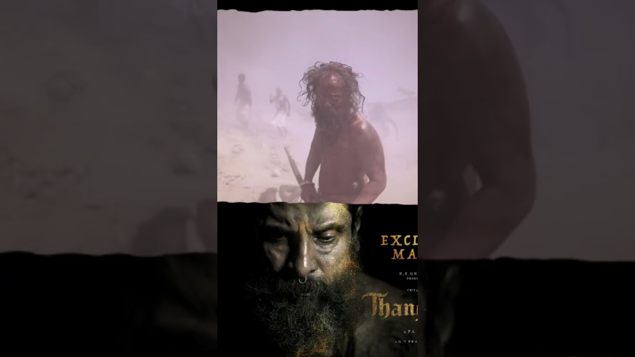 #chiyaanvikram new transformation in Thangalaan #paranjith #shorts