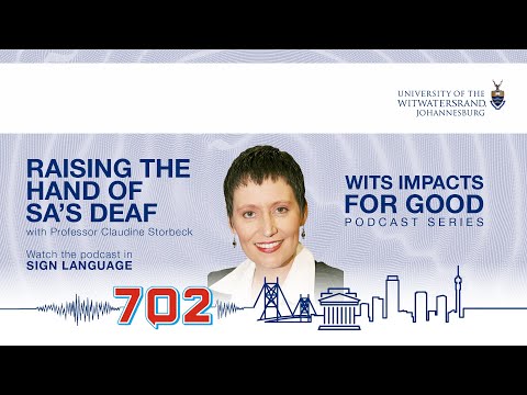 Raising the hand of SA's Deaf: Podcast with sign language